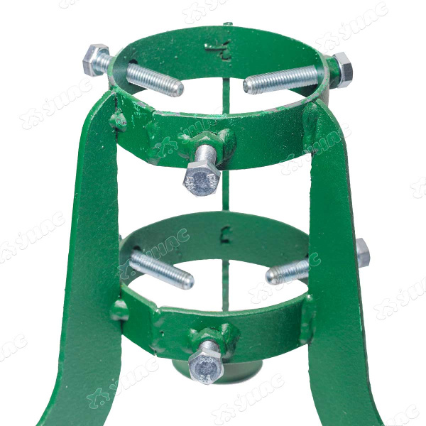 Подставка под елку металлическая ЗЕЛЕНАЯ высокая