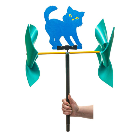 Украшение для сада Флюгер Кошка