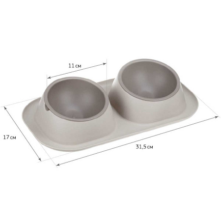 Миска для животных ТВИКС МИНИ Капучино М1812 х8