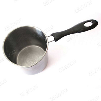 Ковш NA1840 3 шт 0,4+0,6+0,8 л нержавеющая сталь пластиковая ручка