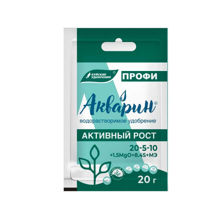 Акварин ПРОФИ "Активный рост"  20г БХЗ х60 