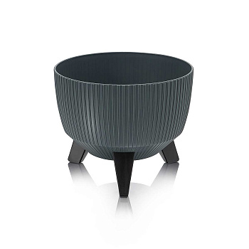 Кашпо Винто 5,4 л графит 660 х5 