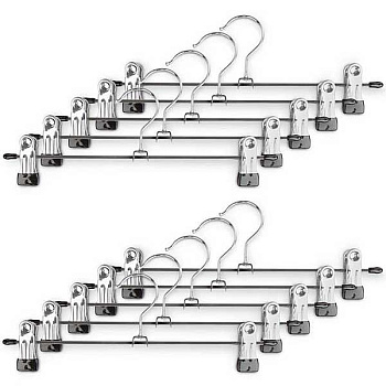 Вешалка для брюк металл (NA1637) 30 см (комплект 10 шт)