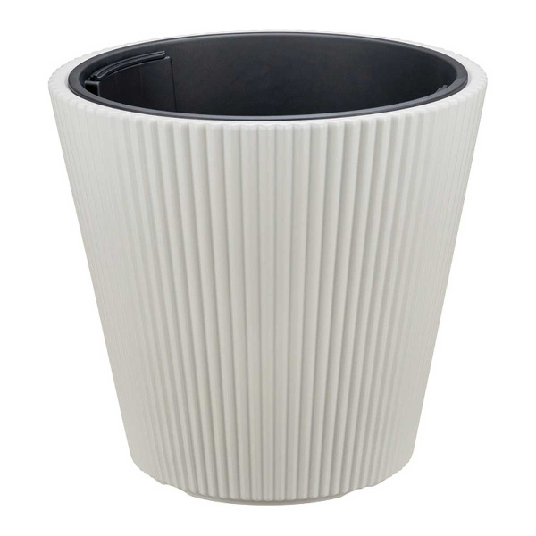 Кашпо СТРИП 30 л со вставкой Крем М3413 х1 