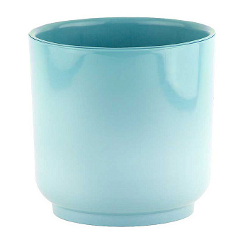 Горшок "Дельта"1,5л Ментол с вкл Д13-33 Ливингрин х12 