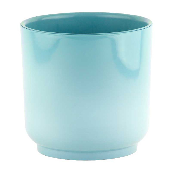 Горшок "Дельта"1,5л Ментол с вкл Д13-33 Ливингрин х12 