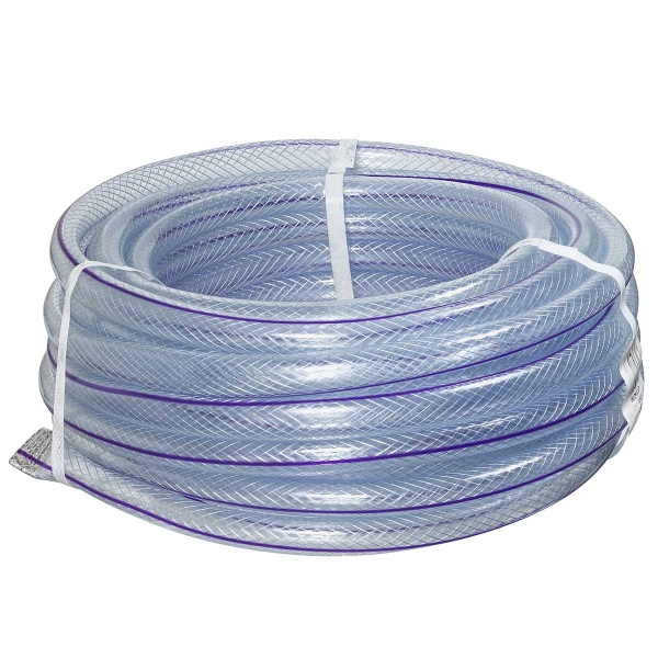 Шланг "Силикон" прозрачный армированный ПВХ d 18 м