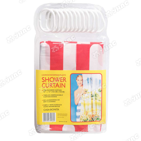 Шторы для ванной 183*183 см с рисунком G-3-7NA 