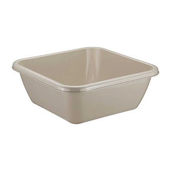 Таз квадратный 17 л. М2579 (10) Латте