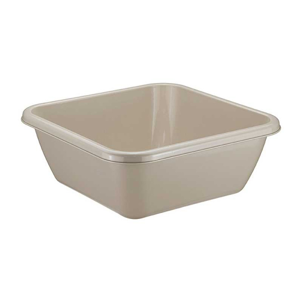 Таз квадратный 17 л. М2579 (10) Латте