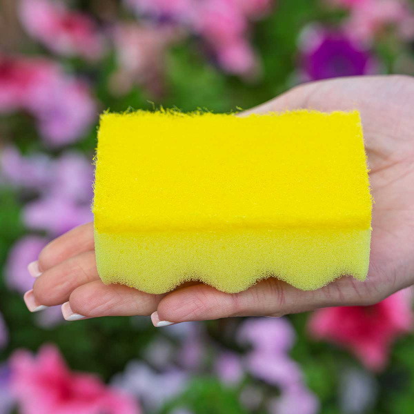 Губка для посуды Милые мелочи Аромат лимон 5 шт х40