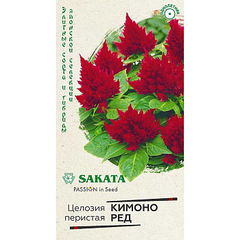 Целозия Кимоно Ред перистая Элит клумба Гавриш Ц 