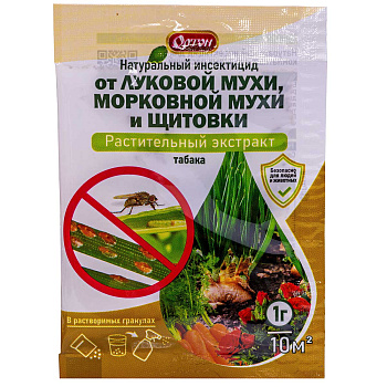 От луковой и морковной мухи (экстракт табака) 1 гр х100