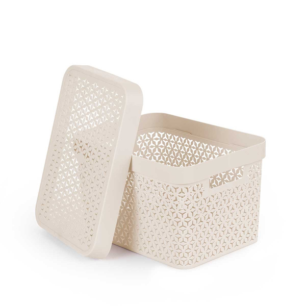 Корзина Элемент 17 л бежевый БШ9020 х8