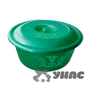 Таз 15л с крышкой МилихПластик(1)