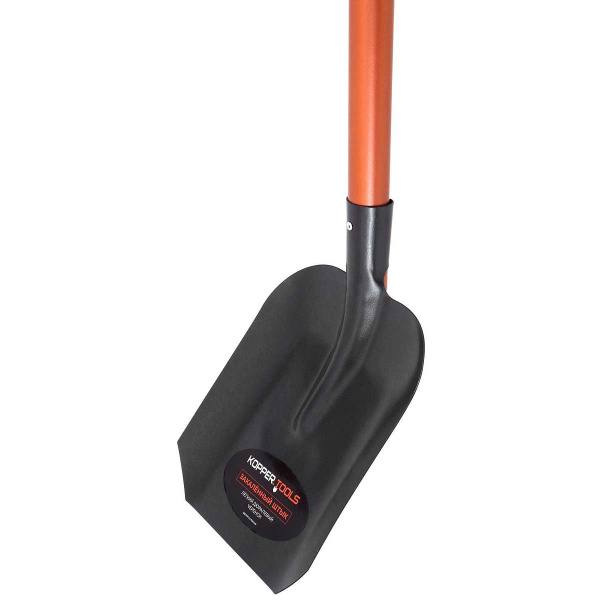 Лопата совковая Легкая  KOPPER.TOOLS  дюралевым черенком