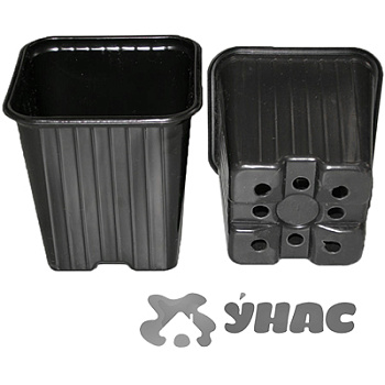 Горшок 0,43л. для рассады 9*9*8 (Агроком) х1120 