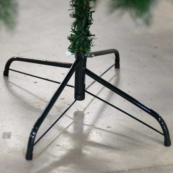 Елка HJ240-82-1 240см БЕЛАЯ (снег) 450веток мет.подст.