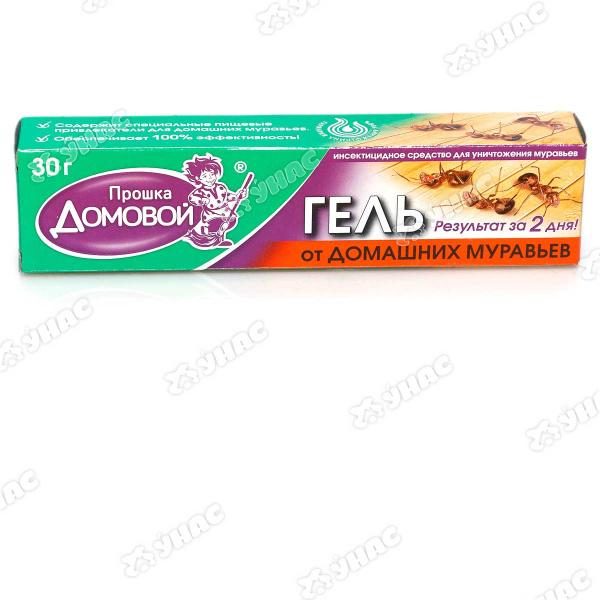 Домовой гель от домашних муравьев 30 г  П095  х40