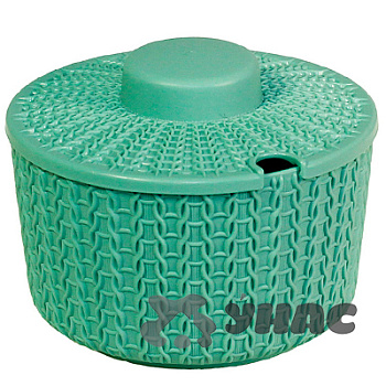 Сахарница ВЯЗАНИЕ 0,45л. фисташковый М1197 (20)