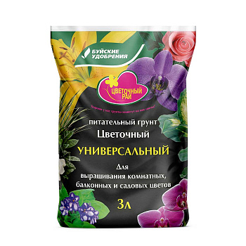 Грунт "Цветочный Рай" Цветочный 3л БХЗ х6/504 