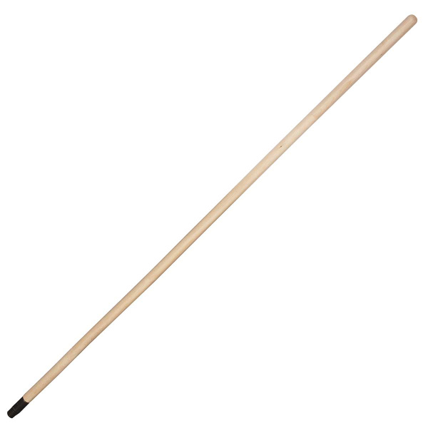 Черенок для метлы с пластиковый резьбой (D25 мм, 1,2м)