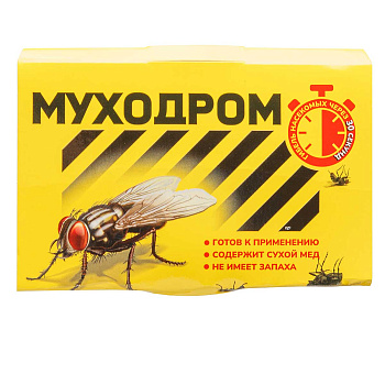 Приманка от мух 10гр Муходром (контейнер) МД10 х40