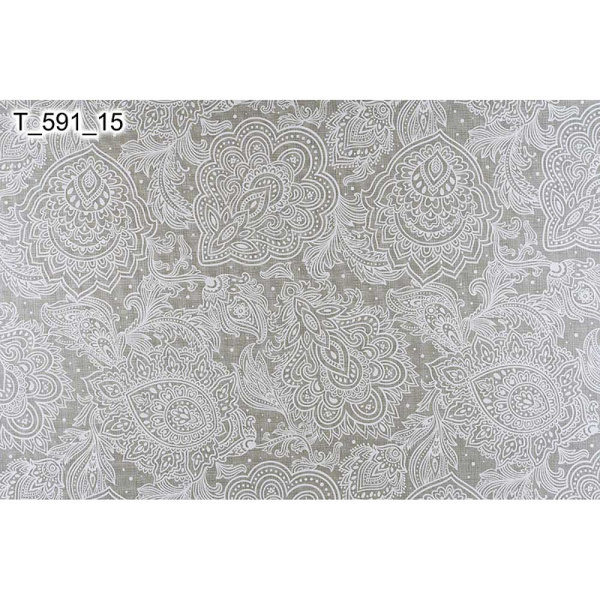 Скатерть ДУЭТ 130х160 с бейкой 91/15 (цв.серые) Тверь