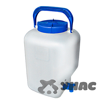 Фляга 32л "Aqualine"с краном Эльфпласт 373