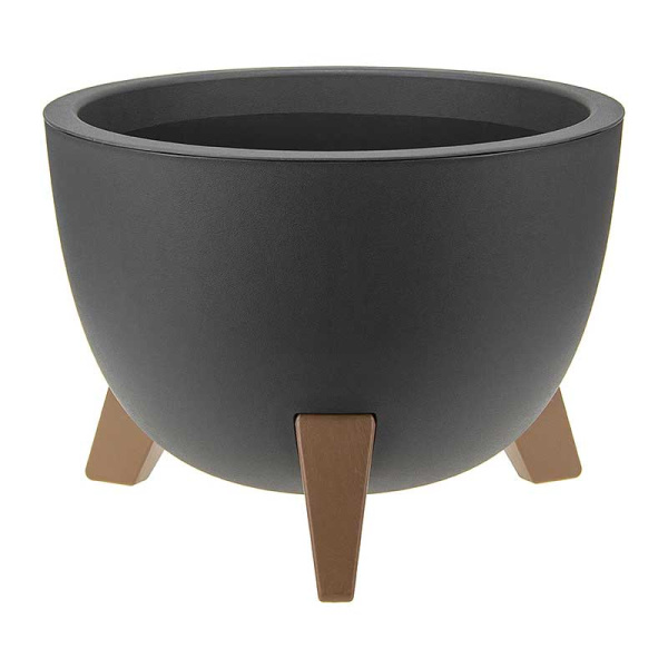 Кашпо Флориан 4,2л Графитовый М3186 