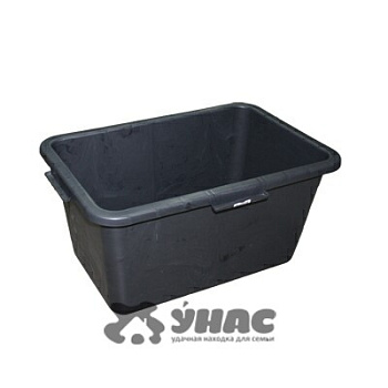 Таз строительный прямоугольный 45л Мультипласт х10
