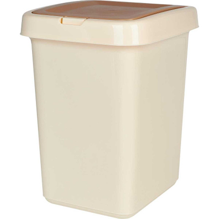 Контейнер для мусора Step Push to Open 25 л кофе