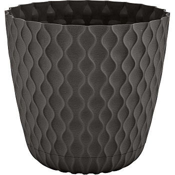 Горшок ВЕЙВ D205 4,7л горький шоколад х6 