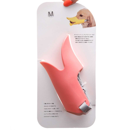 Намордник для собак "Уточка" NA2641 размер М 15 см МИКС