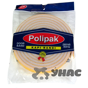 Уплотнитель POLIPAK дверной 8*22мм-3,6м (64)
