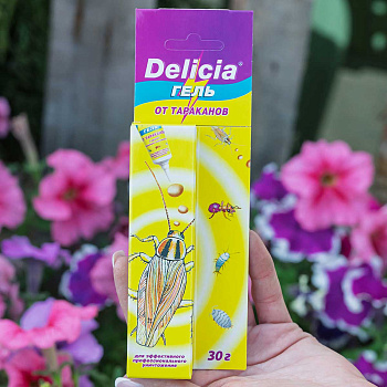 Делиция (гель) 30гр. от тараканов (туба) х40