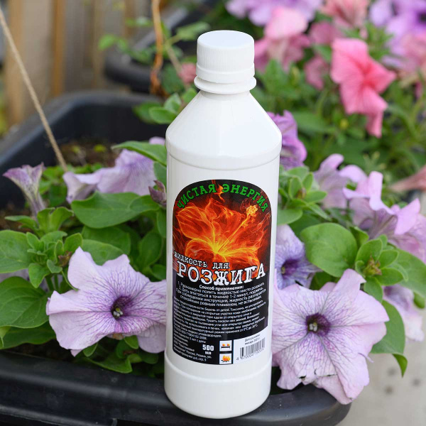 Жидкость для розжига 0,5 л "Чистая энергия"