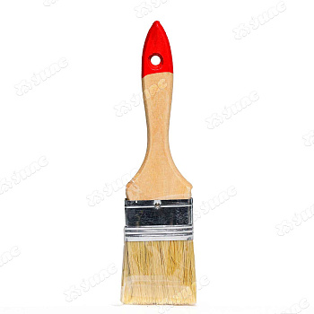 Кисть малярная плоская 40 мм-2" натуральная щетина NA1308-3