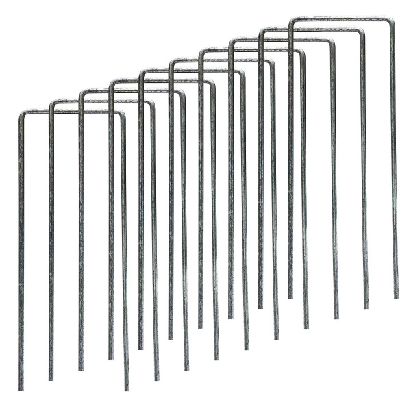 Скоба для укрывного материалла оцинкованная 150х50х150 мм.(10 в упак)