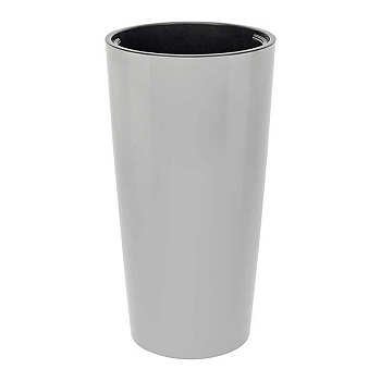 Кашпо ПИЛАР D390 H750мм 23/69л с вкладышем Смоки М3088 