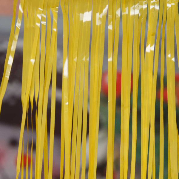 Дождь новогодний 9222-23-10 1,5м желтый акрил (Цена за 10шт)