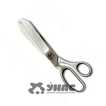 Ножницы Н 20-2 портновские, хром., разные кольца 250мм (10) 
