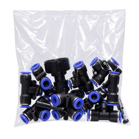 Капельный полив SH-O (набор) шланг 10м, 10 соединителей, 10 насадок д/распыления САДОВИТА