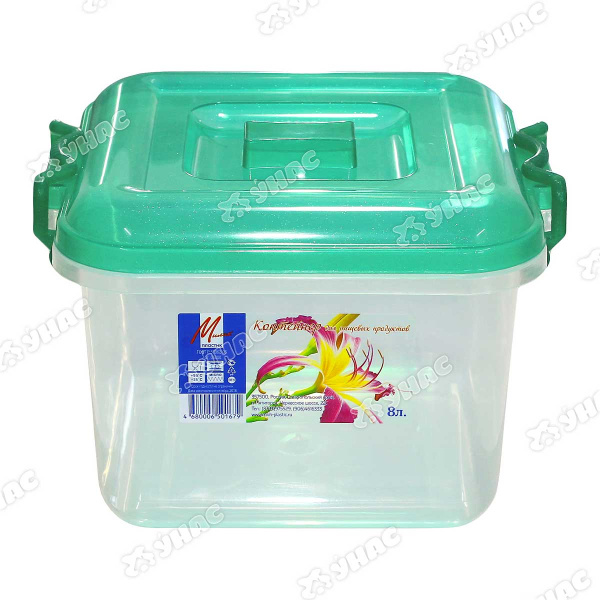Контейнер 8л пищевой МилихПластик (10) 06008