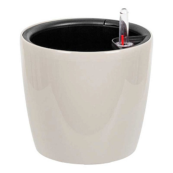 Кашпо автополив АНФА D180 3,2л Кремовый М3231 х8 