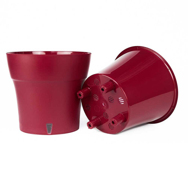 Горшок ДАЛИ СОФТ 5 л Винный х8 