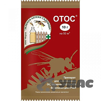 Отос 10 гр Зеленая Аптека (от ос и шершней)