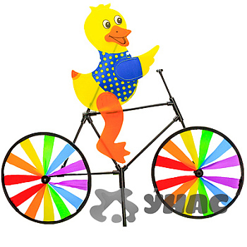 Ветряк Утка на велосипеде 55*40см NA2169(120)