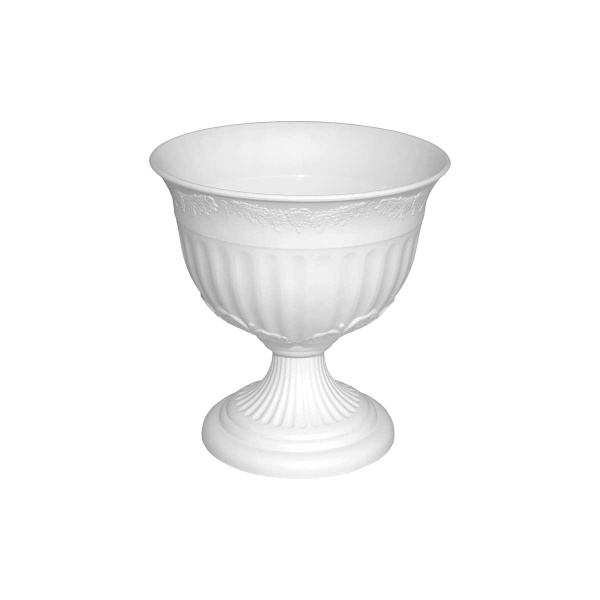 Вазон "Венеция" №2 (2,5л) белый 07182 Милих (20)