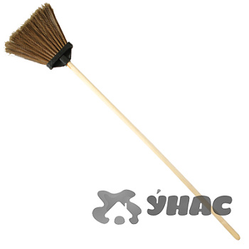 Метла плоская пластик. Герда с дер.чер.х5